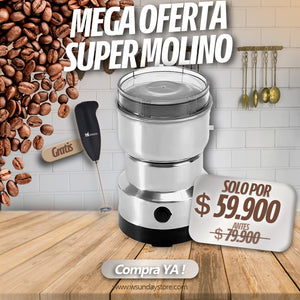Molino Multiuso + mini batidora