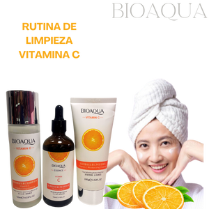 RUTINA DE LIMPIEZA VITAMINA C